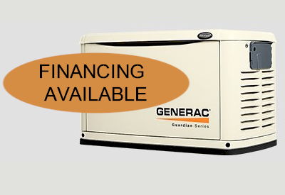 Finance your Generac Generator - Get Quote
